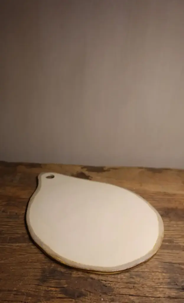 Ronde tapasplank met handvat (type 2)